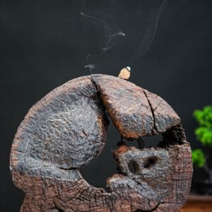 Nhất tâm bái phật gỗ trắc