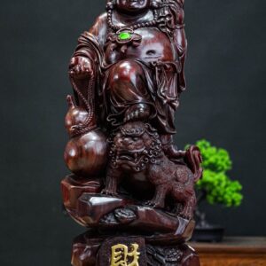Di lạc đứng gỗ tử đàn