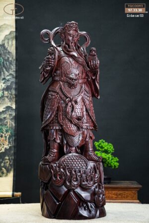 Quan công gỗ tử đàn