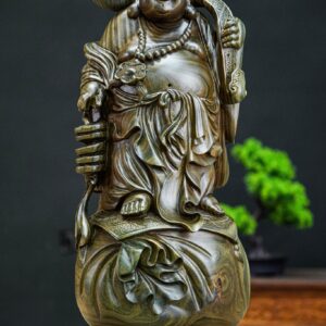 di lặc đứng bao tiền trắc xanh