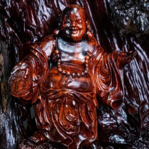 di lặc đứng gốc tùng