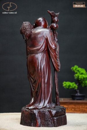 Trường mi gỗ tử đàn đỏ