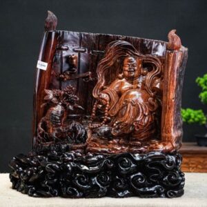 Di lạc đứng gỗ cẩm