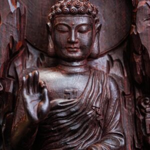 phật bà gỗ tử đàn ấn độ