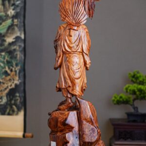 Tượng Tế Công - Gỗ Sưa