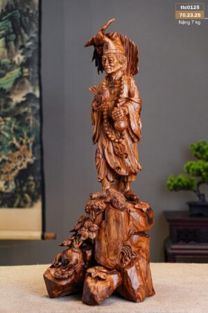 Tượng Tế Công - Gỗ Sưa