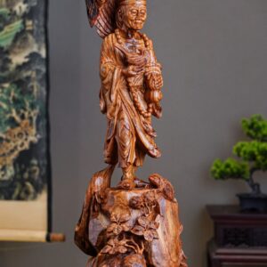 Tượng Tế Công - Gỗ Sưa