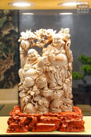 Tượng Nhị Phúc Hoàng Đàn Tuyết Lạng Sơn